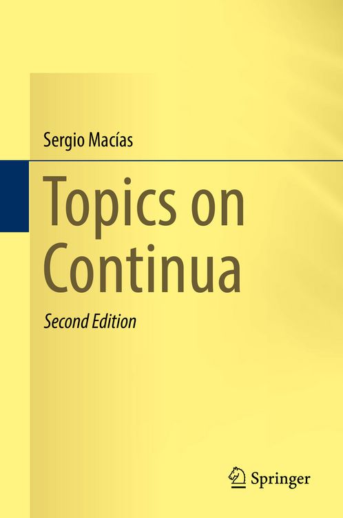 Produktbild: Topics on Continua
