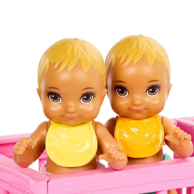 Produktbild: Barbie Skipper Babysitter Zwillings-Kinderzimmer-Spielset
