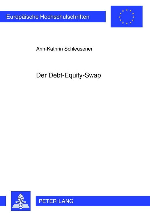 Produktbild: Der Debt-Equity-Swap