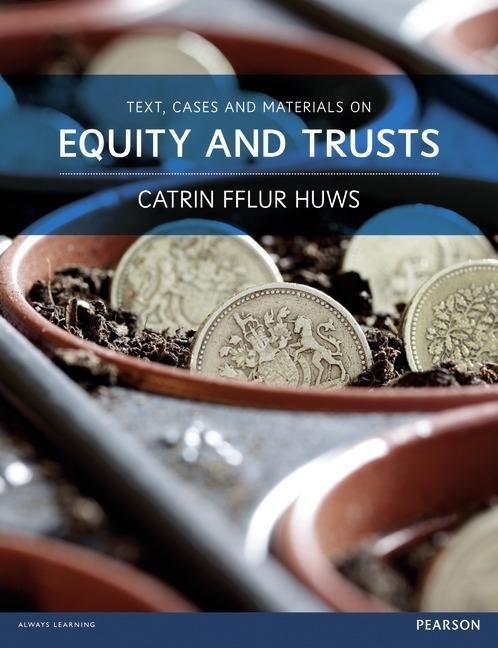 Produktbild: Huws, C: Text, Cases and Materials on Equity and Trusts