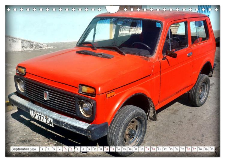 Produktbild: LADA NIVA - Exportschlager der UdSSR (Wandkalender 2026 DIN A4 quer), CALVENDO Monatskalender