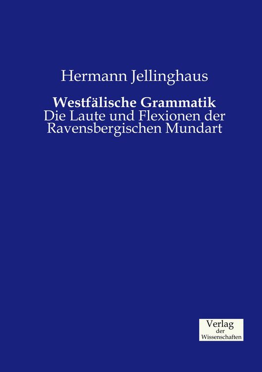 Produktbild: Westf&auml;lische Grammatik
