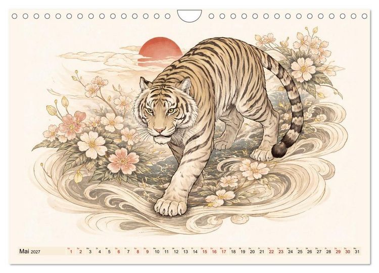 Produktbild: Ein Jahr voller fern&ouml;stlicher Magie (Wandkalender 2027 DIN A4 quer), CALVENDO Monatskalender