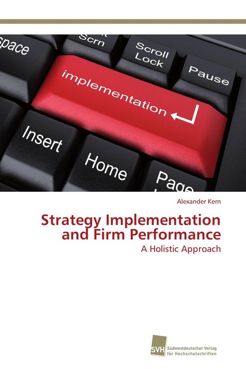 Produktbild: Strategy Implementation and Firm Performance