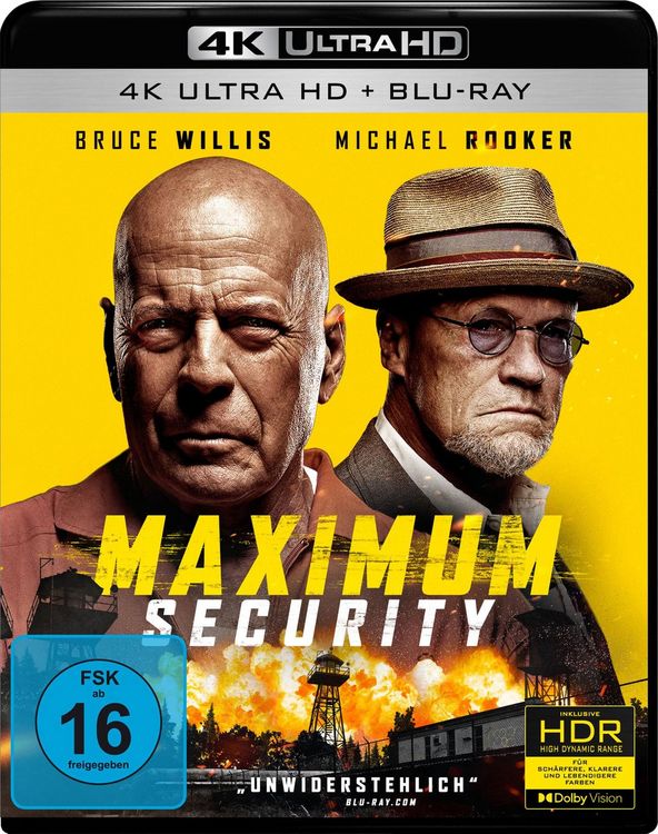 Produktbild: Maximum Security (4K Ultra HD) (+Blu-ray)