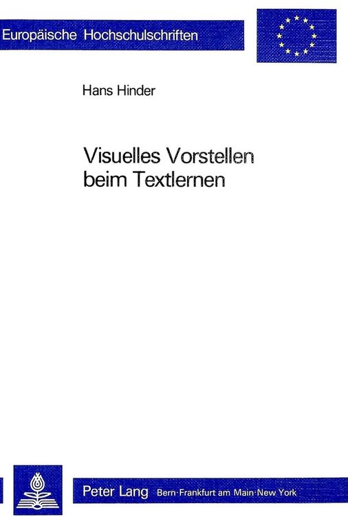 Produktbild: Visuelles Vorstellen beim Textlernen