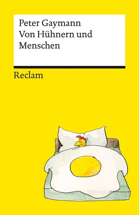Produktbild: Von Hühnern und Menschen. Cartoons. Die besten Lebensweisheiten der legendären Hühner von Peter Gaymann – Reclams Universal-Bibliothek
