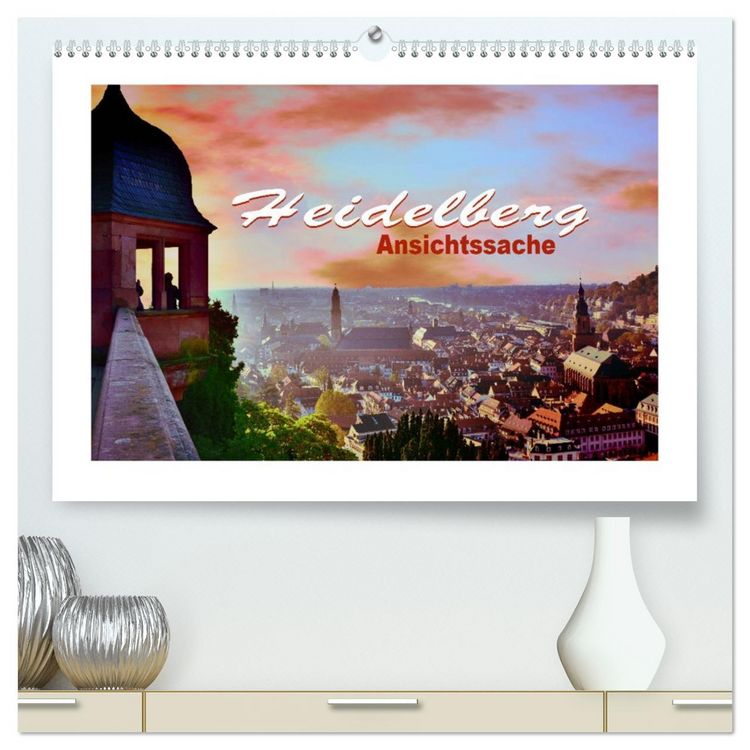 Produktbild: Heidelberg - Ansichtssache (hochwertiger Premium Wandkalender 2026 DIN A2 quer), Kunstdruck in Hochglanz