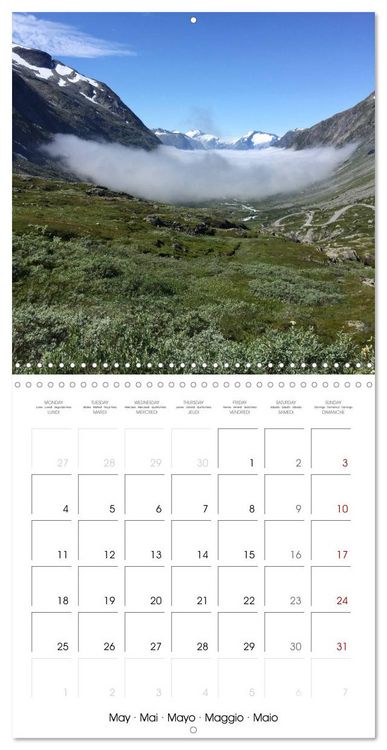 Produktbild: Norway Glory (Wall Calendar 2026 12 &times; 12 Inch) CALVENDO 12 Month Wall Calendar