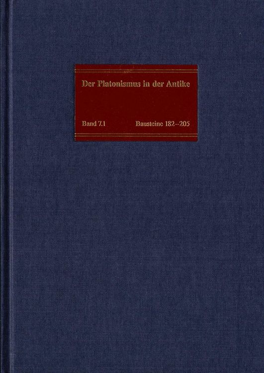 Produktbild: Die philosophische Lehre des Platonismus [4]