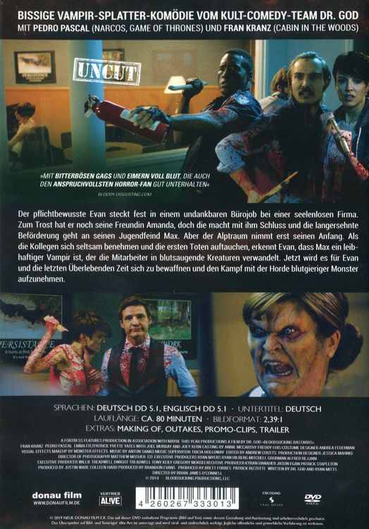 Produktbild: Bloodsucking Bastards - Mein Boss ist ein Blutsauger (uncut)