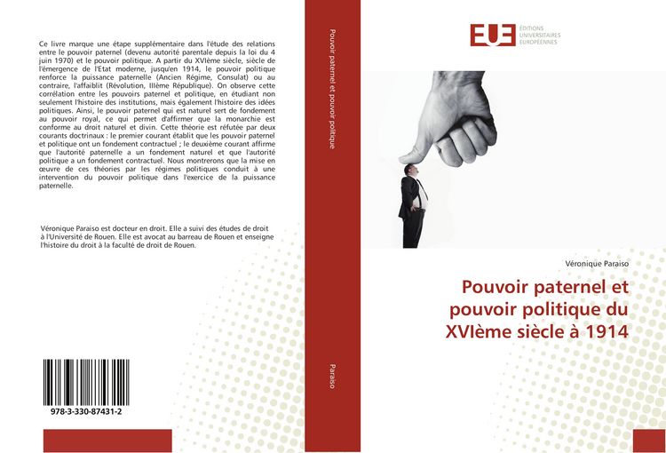 Produktbild: Pouvoir paternel et pouvoir politique du XVI&egrave;me si&egrave;cle &agrave; 1914