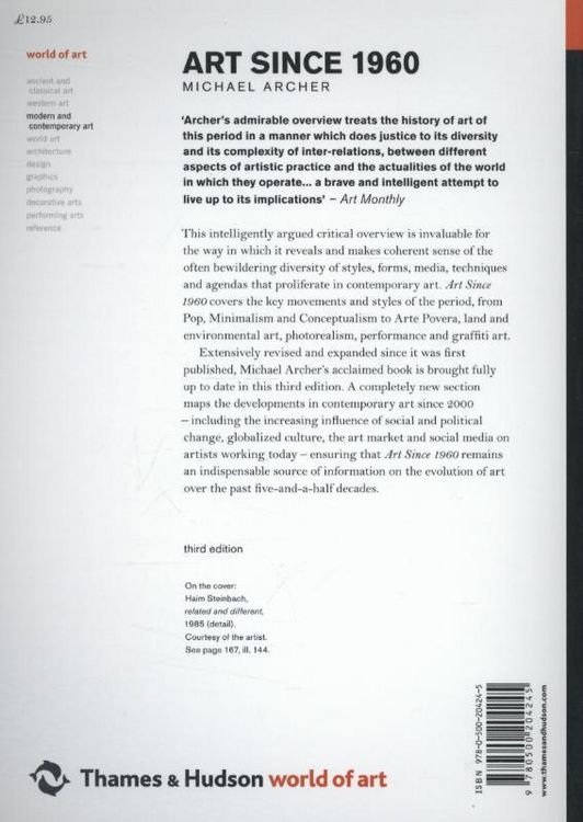 Produktbild: Art Since 1960