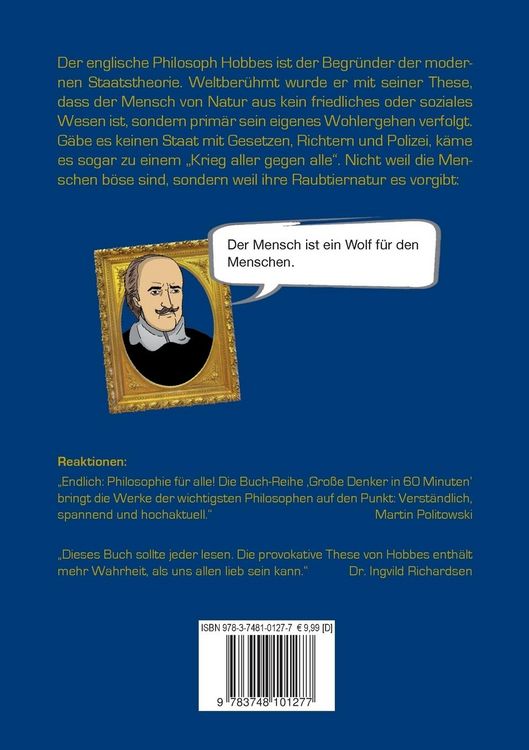 Produktbild: Hobbes in 60 Minuten