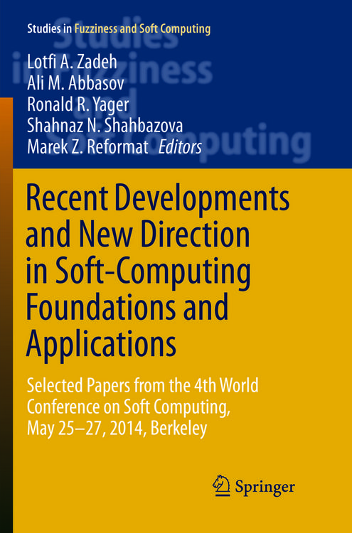 Produktbild: Recent Developments and New Direction in Soft-Computing Foundations and Applications