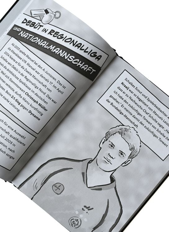 Produktbild: Mein Fu&szlig;ballheld Manuel Neuer &ndash; Seine Geschichte, seine Spiele, seine Rekorde