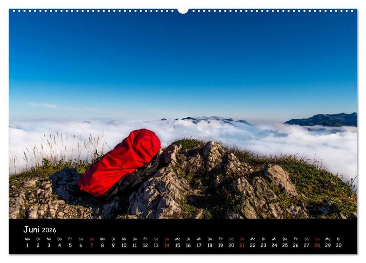 Produktbild: Wandern in Europa (hochwertiger Premium Wandkalender 2026 DIN A2 quer), Kunstdruck in Hochglanz