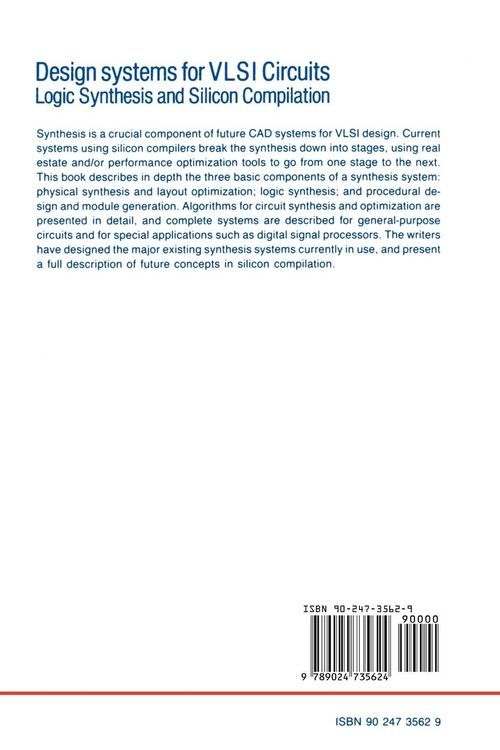 Produktbild: Design Systems for VLSI Circuits