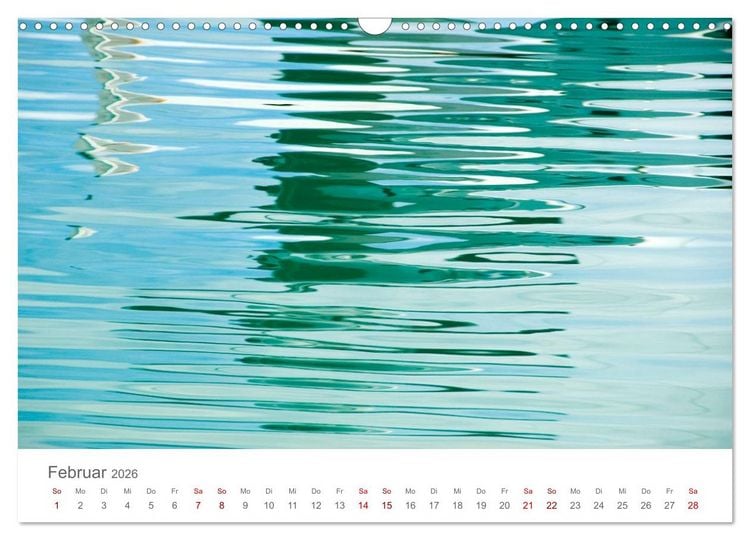 Produktbild: Aqua 2026 Fotografien von Mio Schweiger (Wandkalender 2026 DIN A3 quer), CALVENDO Monatskalender