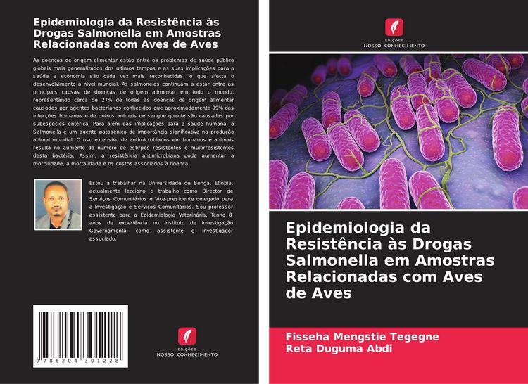 Produktbild: Epidemiologia da Resist&ecirc;ncia &agrave;s Drogas Salmonella em Amostras Relacionadas com Aves de Aves