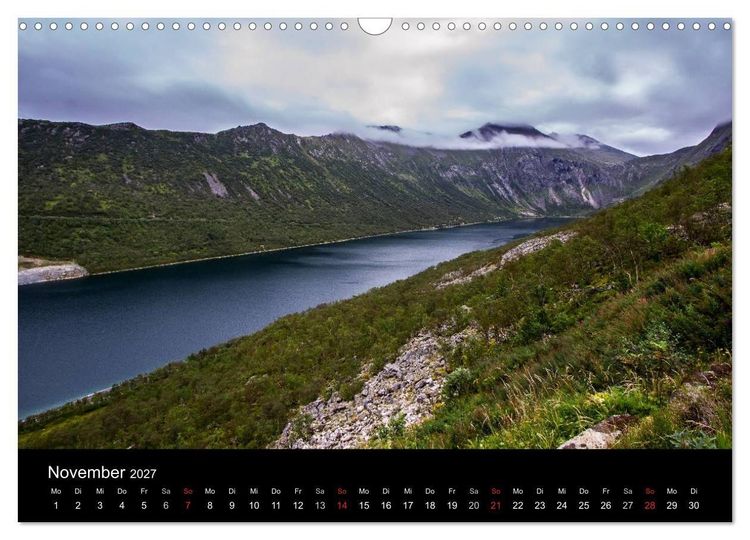 Produktbild: N&ouml;rdliches Norwegen (Wandkalender 2027 DIN A3 quer), CALVENDO Monatskalender