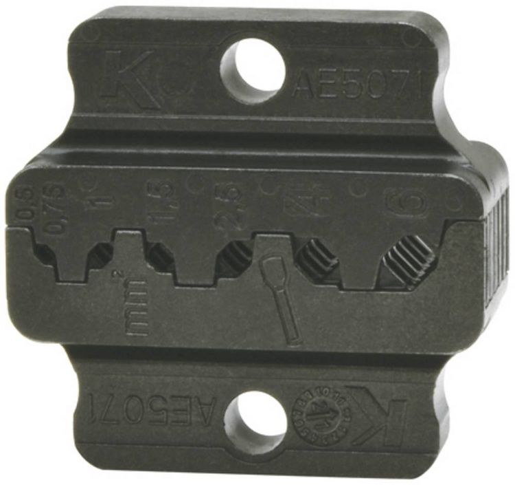 Produktbild: Klauke AE5073 AE5073 Presseinsatz Aderendh&uuml;lsen 35 bis 50mm&sup2;