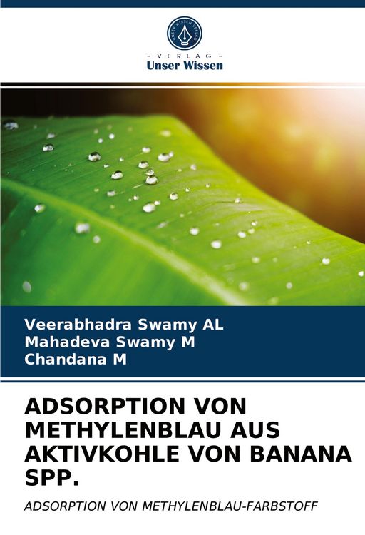 Produktbild: Adsorption von Methylenblau Aus Aktivkohle von Banana Spp.