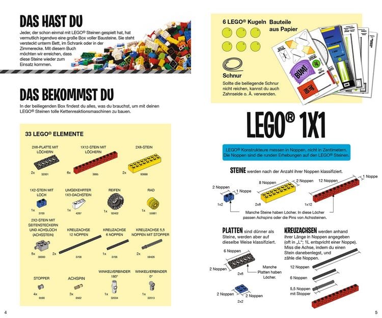 Produktbild: LEGO&reg; Kettenreaktionen: Baue dir 10 bewegliche Maschinen