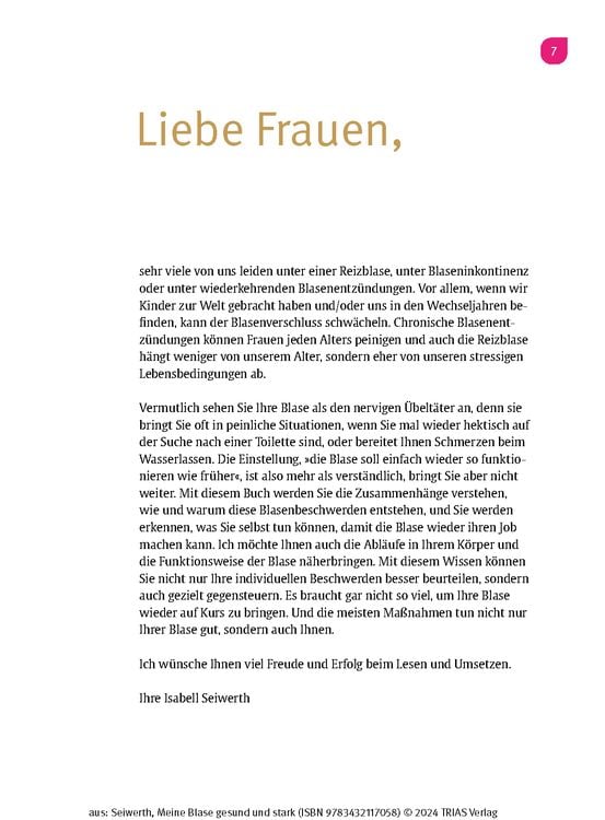 Produktbild: Meine Blase gesund und stark