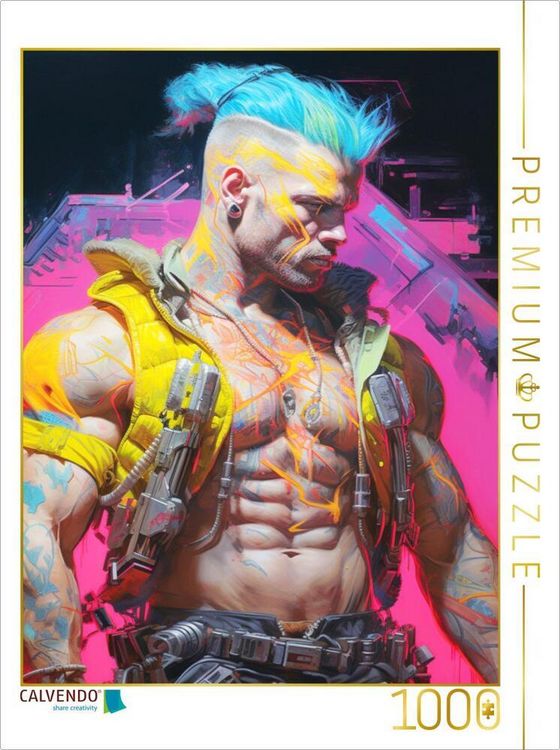 Produktbild: CALVENDO Puzzle Techno Wizard | 1000 Teile Lege-Gr&ouml;&szlig;e 64x48cm Foto-Puzzle f&uuml;r gl&uuml;ckliche Stunden