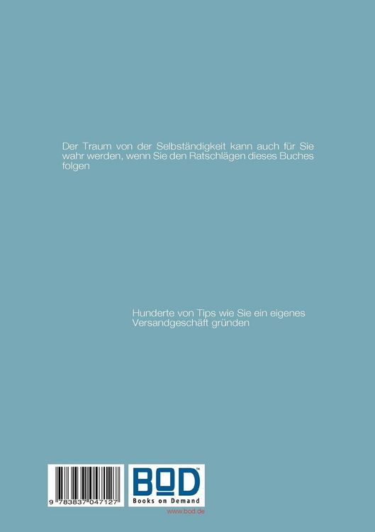 Produktbild: So werden Sie zum erfolgreichen Versandh&auml;ndler