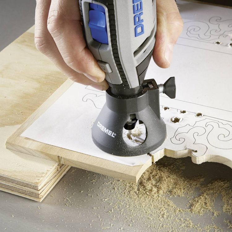 Produktbild: Dremel 26150565JB 565 Multifunktionswerkzeug-Zubeh&ouml;r-Set, Schneidmesser, Adapter 1St.