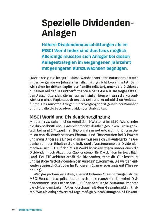 Produktbild: Die Dividenden-Strategie