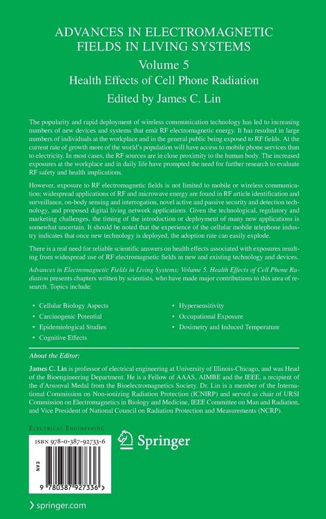 Produktbild: Advances in Electromagnetic Fields in Living Systems