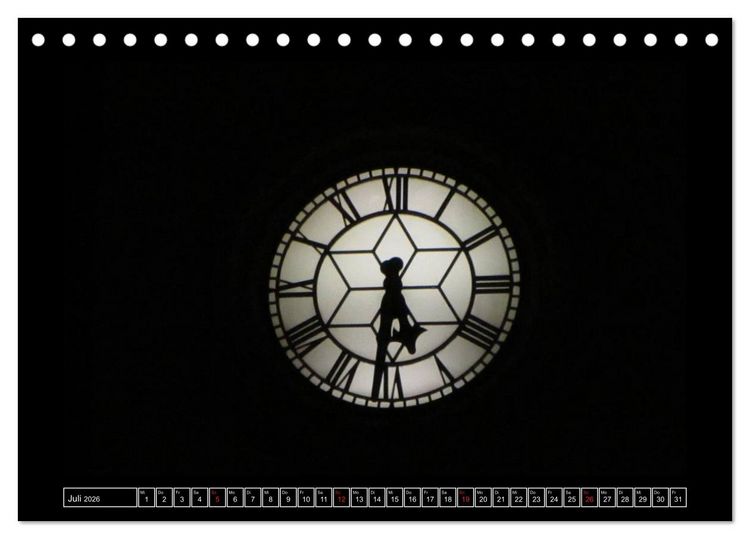 Produktbild: Zeit-Anzeige (Tischkalender 2026 DIN A5 quer), CALVENDO Monatskalender