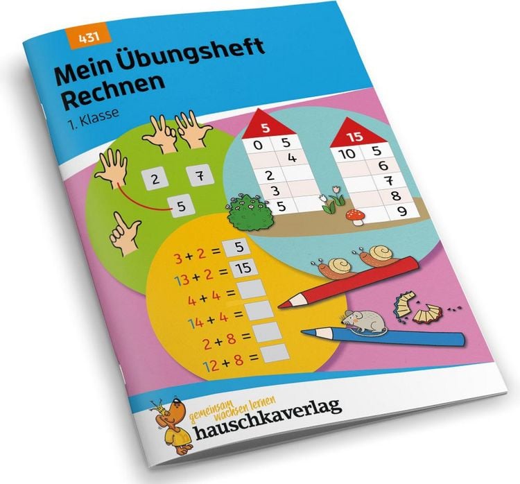 Produktbild: Mein &Uuml;bungsheft Rechnen lernen 1. Klasse
