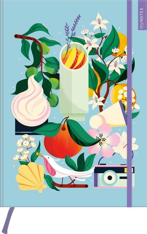 Produktbild: MyNOTES Papeterie: Notizbuch A4 Farben des Sommers