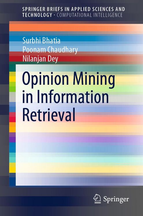 Produktbild: Opinion Mining in Information Retrieval