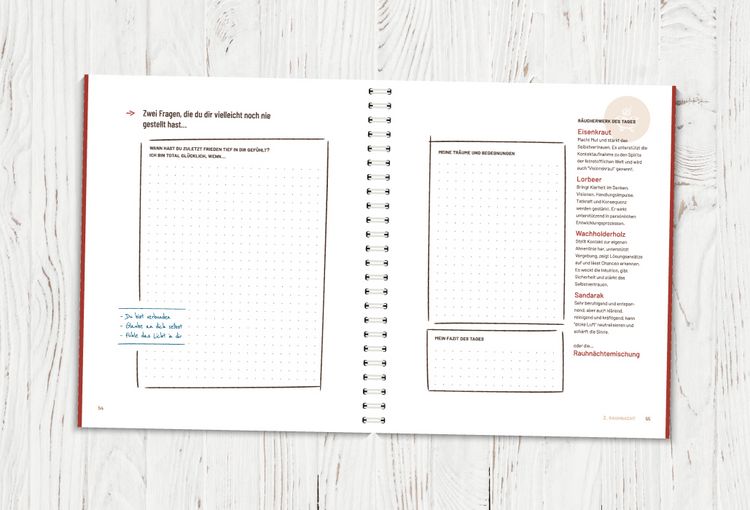 Produktbild: Die Rauhn&auml;chte - Im Fluss der Zeiten: Ein Workbook f&uuml;r die 12 heiligen N&auml;chte mit viel Raum f&uuml;r eigene Notizen