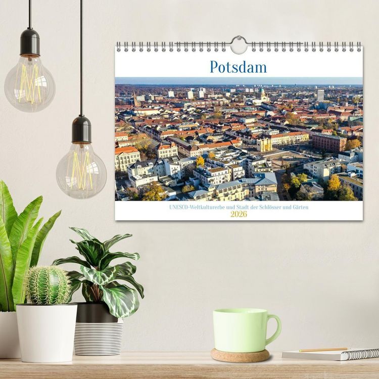Produktbild: Potsdam - UNESCO Weltkulturerbe und Stadt der Schl&ouml;sser und G&auml;rten (Wandkalender 2026 DIN A4 quer), CALVENDO Monatskalender