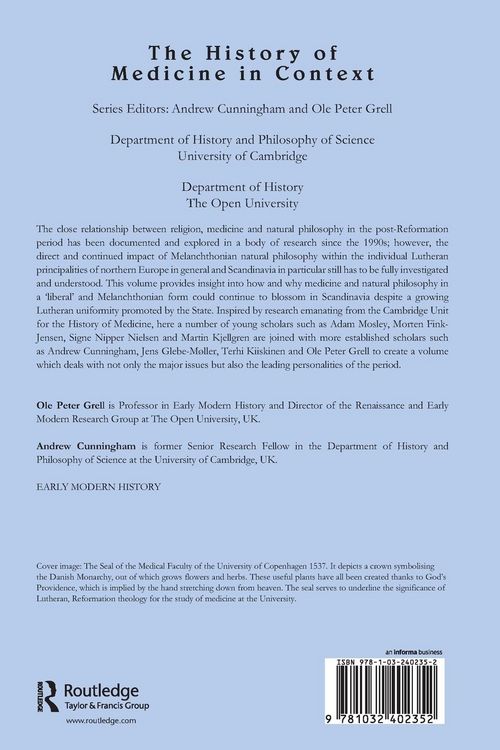 Produktbild: Medicine, Natural Philosophy and Religion in Post-Reformation Scandinavia