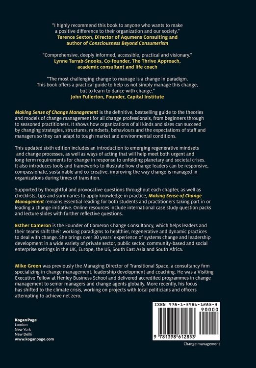 Produktbild: Making Sense of Change Management