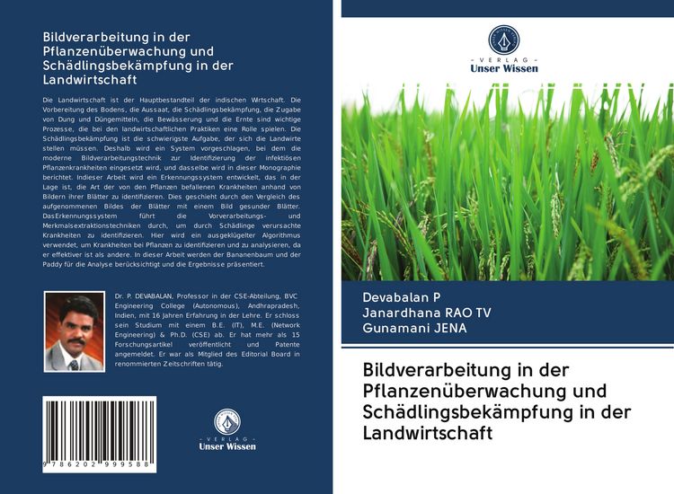 Produktbild: Bildverarbeitung in der Pflanzen&uuml;berwachung und Sch&auml;dlingsbek&auml;mpfung in der Landwirtschaft