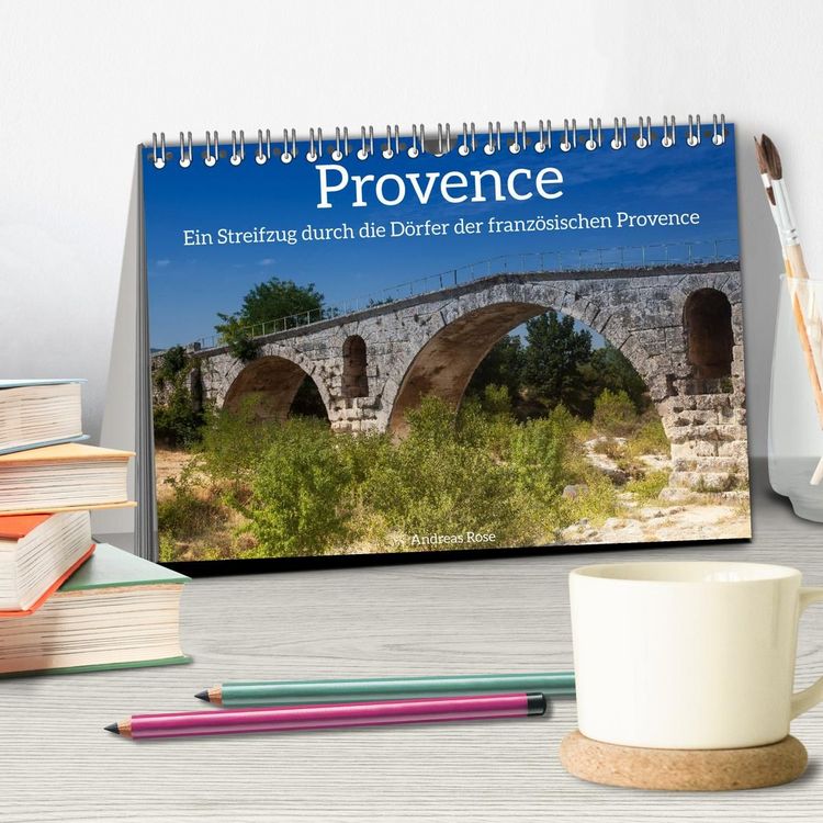 Produktbild: Frankreich. Ein Streifzug durch die D&ouml;rfer der franz&ouml;sischen Provence (Tischkalender 2027 DIN A5 quer), CALVENDO Monatskalender
