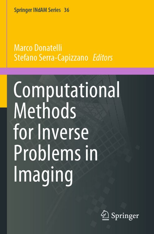 Produktbild: Computational Methods for Inverse Problems in Imaging