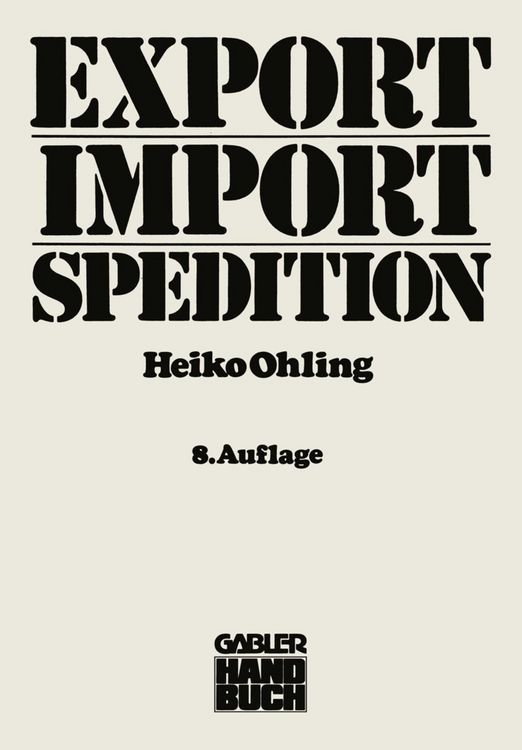 Produktbild: Export - Import - Spedition
