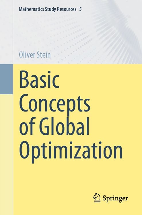 Bild vom Artikel Basic Concepts of Global Optimization vom Autor Oliver Stein