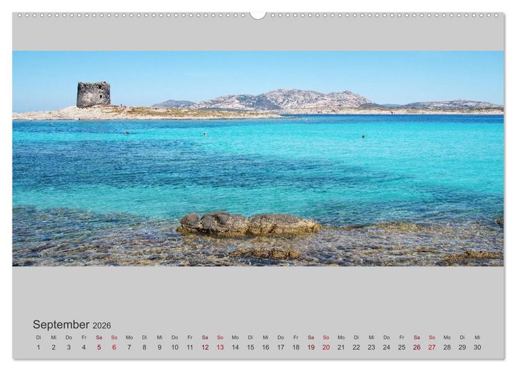 Produktbild: Sardinien &ndash; Die Nordk&uuml;ste (hochwertiger Premium Wandkalender 2026 DIN A2 quer), Kunstdruck in Hochglanz