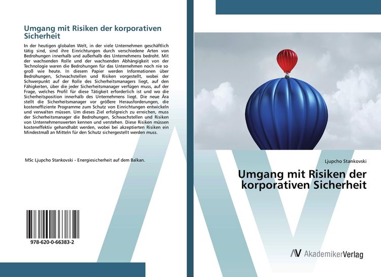 Produktbild: Umgang mit Risiken der korporativen Sicherheit