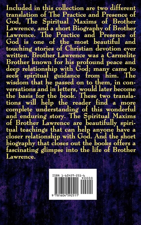 Produktbild: The Brother Lawrence Collection
